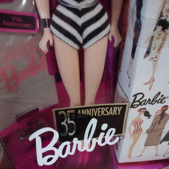 35th anniversary reproduction of original 1959 Barbie Doll - Picture 3 of 5